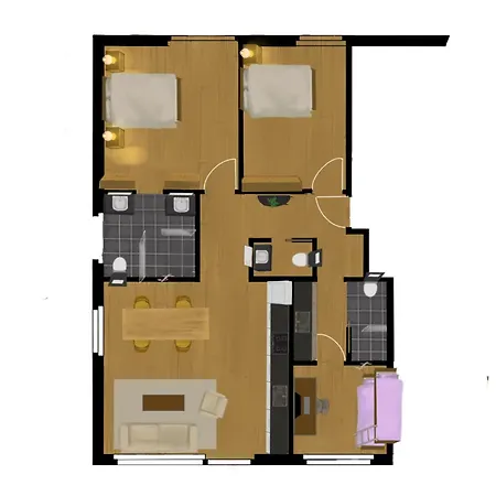 Appartement Luxurious Flat With Terrace Stunning Views Gstaad